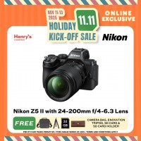 Nikon Z5 II with 24-200mm f/4-6.3 Lens Mirrorless Camera