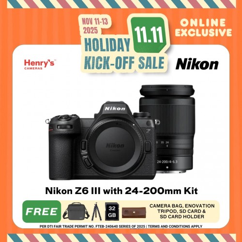 Nikon Z6 III with 24-200mm Kit