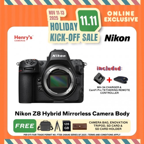 Nikon Z8 Hybrid Mirrorless Camera Body