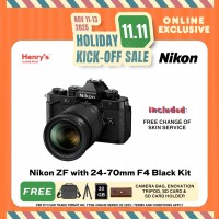 Nikon ZF with 24-70mm F4 Black Kit