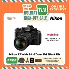 Nikon ZF with 24-70mm F4 Black Kit