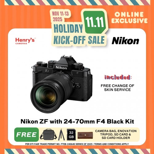 Nikon ZF with 24-70mm F4 Black Kit