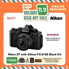 Nikon ZF with 40mm F2.8 SE Black Kit