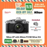 Nikon ZF with 40mm F2 SE Silver Kit