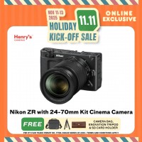 Nikon ZR with 24-70mm Kit Cinema Camera