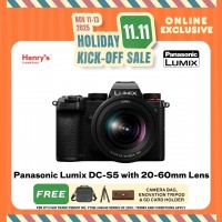 Panasonic Lumix DC-S5 Mirrorless Digital Camera with 20-60mm Lens