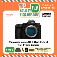 Panasonic Lumix S5 II Body Hybrid Full-Frame Camera