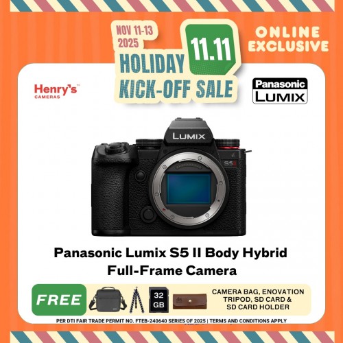 Panasonic Lumix S5 II Body Hybrid Full-Frame Camera