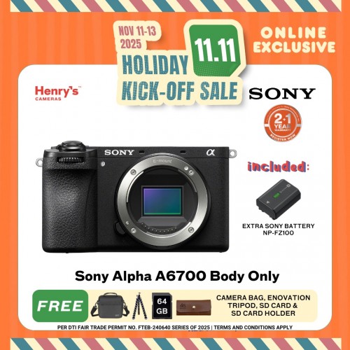 Sony Alpha A6700 Body Only