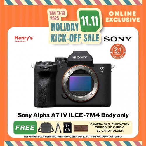 Sony Alpha A7 IV ILCE-7M4 Body only
