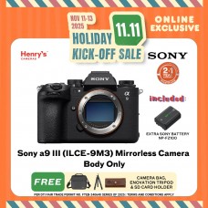 Sony a9 III (ILCE-9M3) Mirrorless Camera Body Only