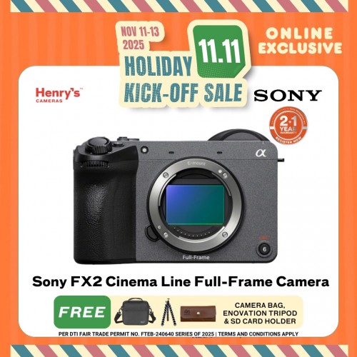 Sony FX2 Cinema Line Full-Frame Camera Sony FX2 Cinema Line Full-Frame Camera