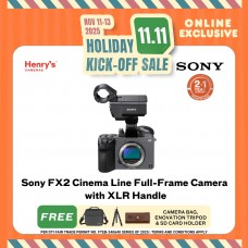 Sony FX2 Cinema Line Full-Frame Camera with XLR Handle Sony FX2 Cinema Line Full-Frame Camera with XLR Handle