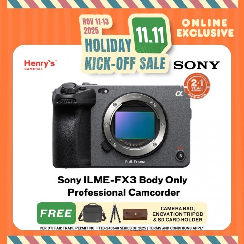 Sony ILME-FX3 Body Only Professional Camcorder