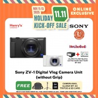Sony ZV-1 Digital Vlog Camera Unit (without Grip)