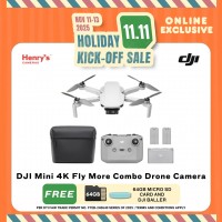 DJI Mini 4K Fly More Combo Drone Camera