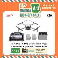 DJI Mini 4 Pro Drone with RC2 Controller Fly More Combo Plus