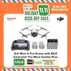 DJI Mini 4 Pro Drone with RC2 Controller Fly More Combo Plus