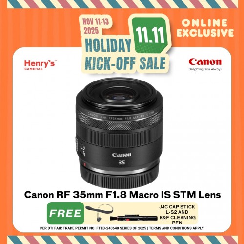 Canon RF 35mm F1.8 Macro IS STM Lens