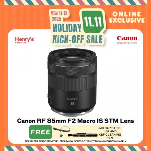 Canon RF 85mm F2 Macro IS STM Lens