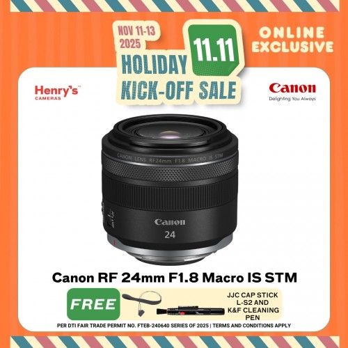 Canon RF 24mm F1.8 Macro IS STM
