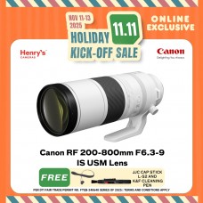 Canon RF 200-800mm F6.3-9 IS USM Lens Canon RF 200-800mm F6.3-9 IS USM Lens