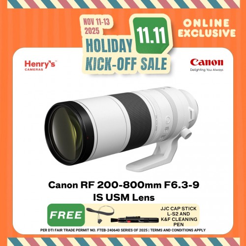 Canon RF 200-800mm F6.3-9 IS USM Lens
