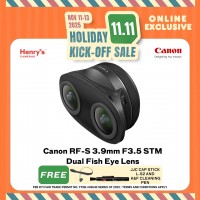 Canon RF-S 3.9mm F3.5 STM Dual Fish Eye Lens