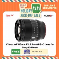 Viltrox AF 56mm F1.2 Pro APS-C Lens for Sony E-Mount