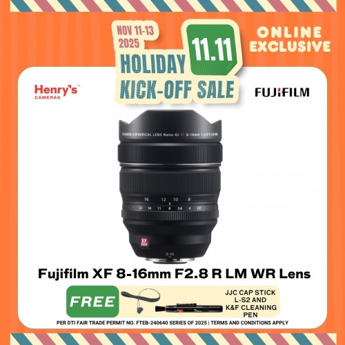Fujifilm XF 8-16mm F2.8 R LM WR Lens