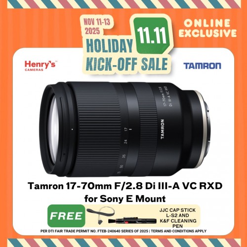 Tamron B070 17-70mm F/2.8 Di III-A VC RXD for Sony E Mount