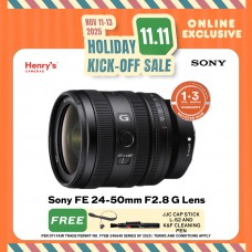Sony FE 24-50mm F2.8 G Lens