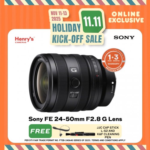 Sony FE 24-50mm F2.8 G Lens