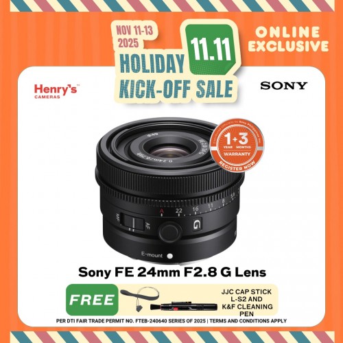 Sony FE 24mm F2.8 G Lens