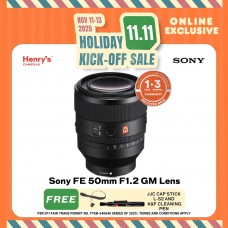 Sony FE 50mm F1.2 GM Lens