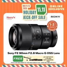 Sony FE 90mm F2.8 Macro G OSS Lens Sony FE 90mm F2.8 Macro G OSS Lens
