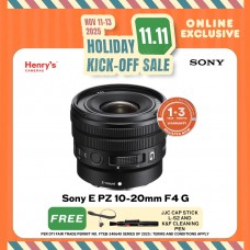 Sony E PZ 10-20mm F4 G