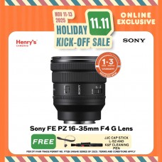 Sony FE PZ 16-35mm F4 G Lens