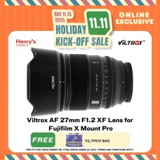 Viltrox AF 27mm F1.2 XF Lens for Fujifilm X Mount Pro