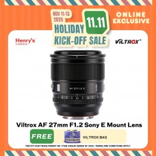 Viltrox AF 27mm F1.2 Sony E Mount Lens