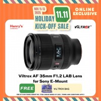 Viltrox AF 35mm F1.2 LAB Lens for Sony E-Mount