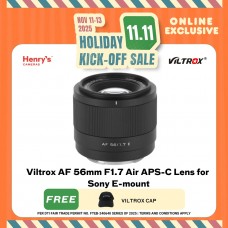 Viltrox AF 56mm F1.7 Air APS-C Lens for Sony E-mount