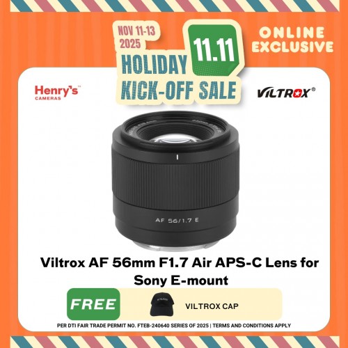 Viltrox AF 56mm F1.7 Air APS-C Lens for Sony E-mount