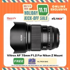 Viltrox AF 75mm F1.2 For Nikon Z Mount