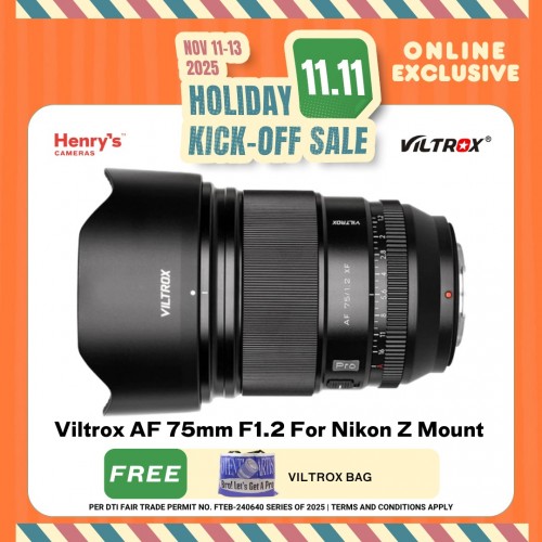 Viltrox AF 75mm F1.2 For Nikon Z Mount