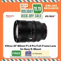 Viltrox AF 85mm F1.4 Pro Full-Frame Lens for Sony E-Mount