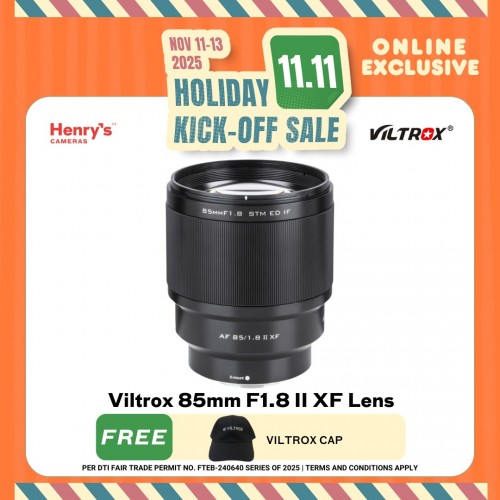 Viltrox 85mm F1.8 II XF Lens