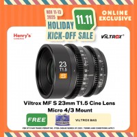 Viltrox MF S 23mm T1.5 Cine Lens Micro 4/3 Mount