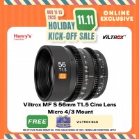 Viltrox MF S 56mm T1.5 Cine Lens Micro 4/3 Mount