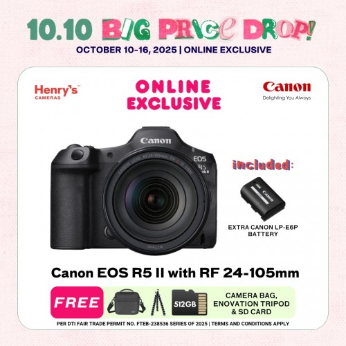 Canon EOS R5 II with RF 24-105mm